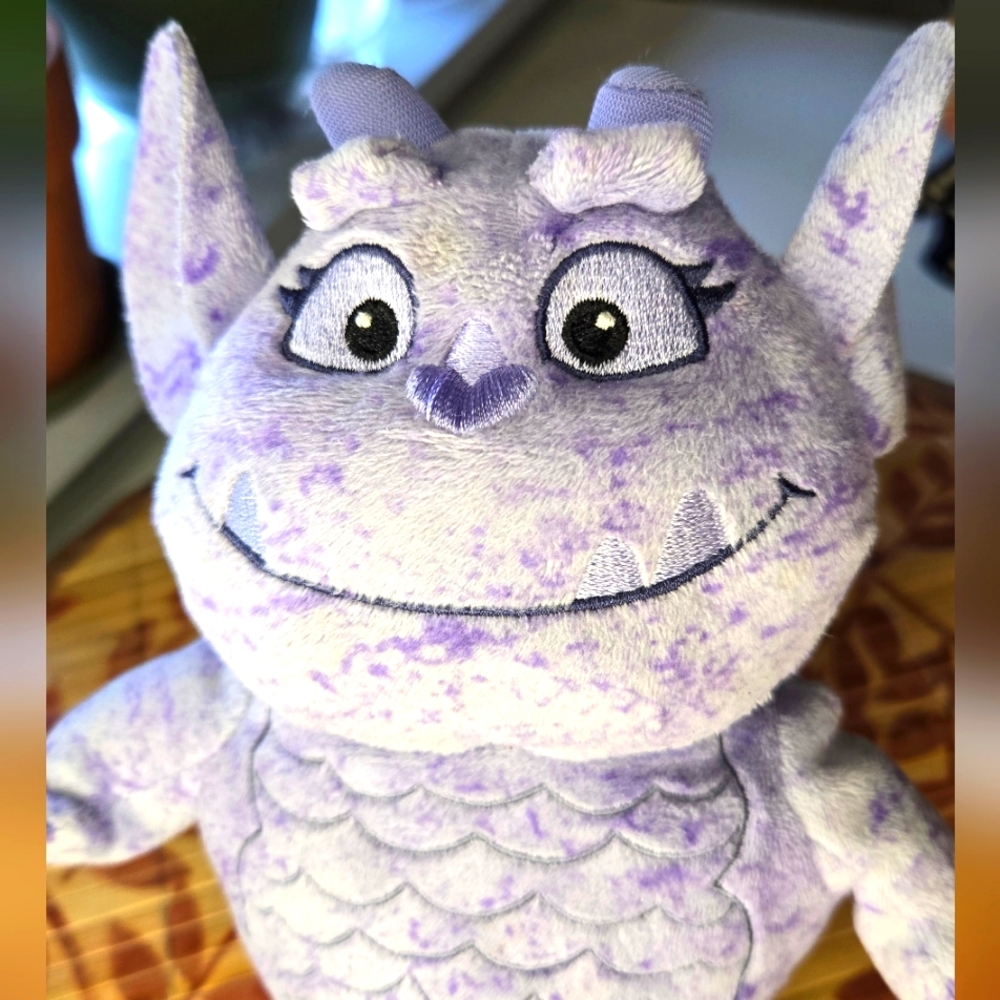 Gregorina the Purple Stone Gargoyle - Disney Jr Vampirina Plush - Picture 3 of 5